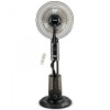 Ventilator cu Pulverizare Zass ZMF 02 Black, 75W, 3.2L, 3 Trepte, Telecomanda, Oscilant, Umidificare, Racire, 320ml/h