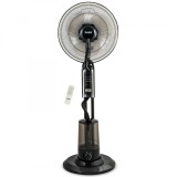 Ventilator pulverizare apa Zass ZMF 02 Black, 320 ml h, Putere 75W, 3,2L, 3 trepte, cu telecomanda - NOU