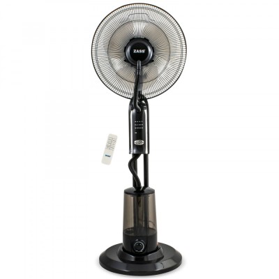 Ventilator pulverizare apa Zass ZMF 02 Black, 320 ml h, Putere 75W, 3,2L, 3 trepte, cu telecomanda - NOU foto