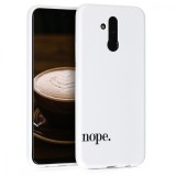 Husa pentru Huawei Mate 20 Lite, Silicon, Alb, 47004.02, Carcasa, Kwmobile