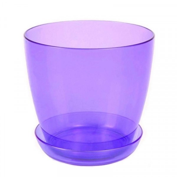 Set 6 Ghivece Orhidee Transparente Div. Culori 3l 18x17cm S-559 6xDNC59168