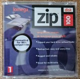 iomega ZIP Disk 100MB DISK IBM compatible nou sigilat de colectie
