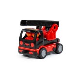 Masina pompieri cu scara &ndash; Mammoet, 19x10x12 cm, Polesie