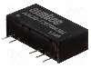 Convertor de tensiune, DC-DC, intrare 10,8...13,2V DC, iesire 7,2V DC, putere 2W, AIMTEC - AM2D-1207DH30Z