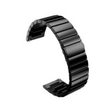 Curea din metal compatibila cu Huawei Watch GT 7 46mm, Telescoape Quick Release, 22mm, Negru