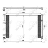 NRF Condensator, climatizare Easy FIT