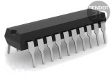 Contor Binar Digital 8 Canale DIP20