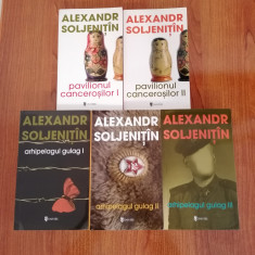 Alexandr Soljenițîn, Arhipeleagul Gulag/Pavilionul canceroșilor, 5 volume