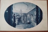 Carte postala, Sinaia, Castelul Peles, sala imperiala, perioada interbelica