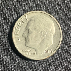 Moneda One Dime 1966 USA
