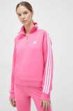 Cumpara ieftin Adidas bluza femei, culoarea roz, modelator