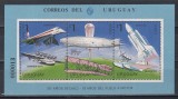 Uruguay 1978 - A 30-a aniversare a Organizației Aviației Civile, Colita, Cota 24,50 EURO, MNH