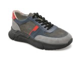 Pantofi BRAVELLI gri, 39912, din nabuc