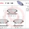 BREMBO P 83 148 PRIME LINE set placute frana,frana disc