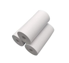 Set 3 role rezerva din hartie termica, compatibile cu aparatele foto de copii THD Pixels, latime 57 mm