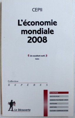 L &amp;#039; ECONOMIE MONDIALE 2008 par CEPII , 2007 foto