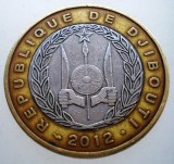 7.399 DJIBOUTI 250 FRANCS FRANCI 2012 BIMETAL