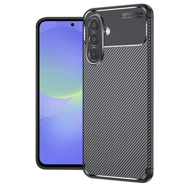 Husa Samsung A36 5G a366 Techsuit Carbon Silicon Negru