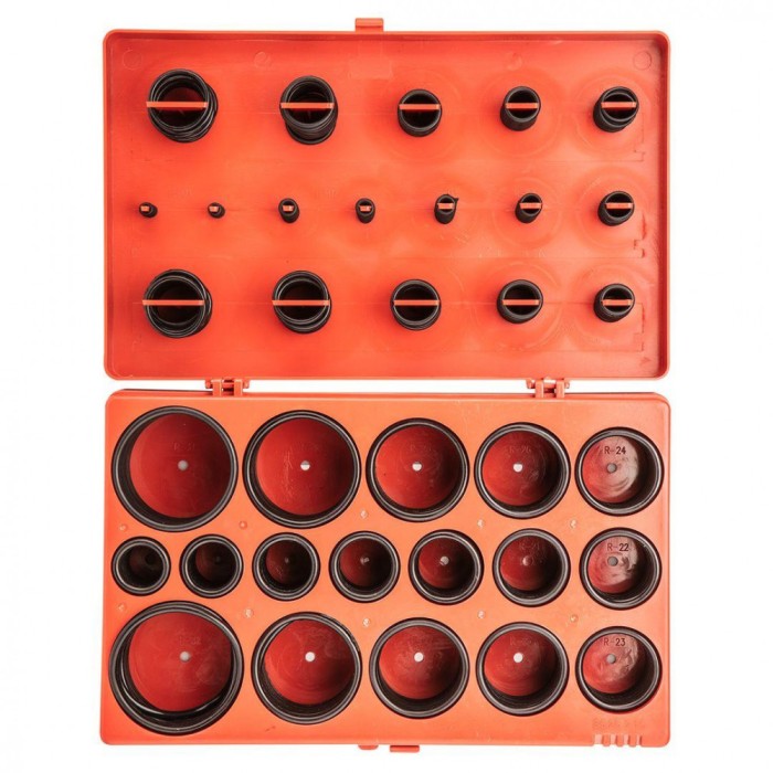 Garnituri de cauciuc/inele o-ring, set 419 buc, Neo 11-983