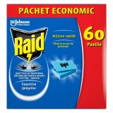 Pastile antitantari Raid, pentru aparat electric, 60 BUC