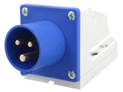 Conector alimentare AC 16A 230V IP44 foto