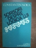 Scrisori despre logica lui Hermes- Constantin Noica