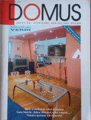 Revista DOMUS, amenajari interioare, arhitectura, design - nr. 11, 2001 foto