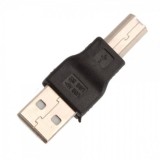 Adaptor convertor cablu printer USB tata A la B, Oem