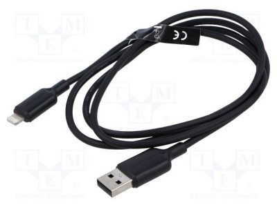 Cablu USB 2.0 VENTION 2m Apple Lightning - USB A mufă nichelat foto