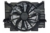 Ventilator radiator Jaguar Xe 15-, Xf 15-, motor: 2.0 d, 2.0 T, 3.0 V6 Supercharged, cu modul electronic, 520 mm; 4 pini, T2H1831; T2H20465