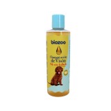 Șampon pentru c&acirc;ini cu ulei de vizon Biozoo 250 ml