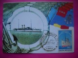 HOPCT MAXIMA 995 CENTENARUL SERVICIUL MARITIM ROMAN SMR 1995 -ROMANIA
