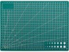 Placa pentru taiere precisa, modelare, fata-verso, cu auto-vindecare A4, 22 x 30 cm, scara clar vizibila, verde