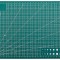 Placa pentru taiere precisa, modelare, fata-verso, cu auto-vindecare A4, 22 x 30 cm, scara clar vizibila, verde