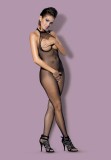 Bodystocking Catsuit, Negru S/M/L