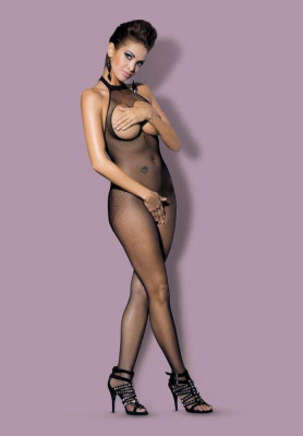 Bodystocking Catsuit, Negru S/M/L foto