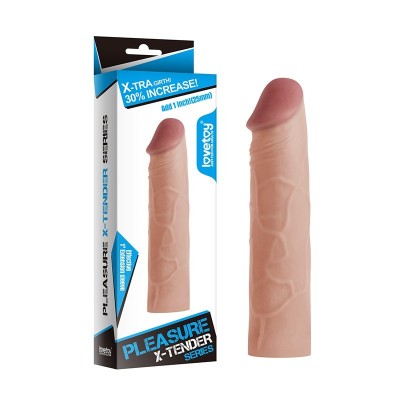 Extensie penis Pleasure X-Tender + 2,5 cm foto