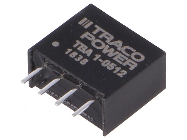Convertor DC/DC 1W 5V la 12V 80mA SIP4