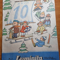 revista pentru copii - luminita - februarie 1988