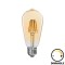Lampa LED ST64 Bec dimmabil 4W E27 chihlimbar