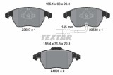 Set placute frana TEXTAR 2469602