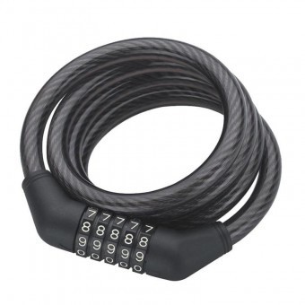 Antifurt pentru bicicleta cu cifru, Strend Pro ZOLI 84620, 10mm x120cm, cod din 5 cifre foto