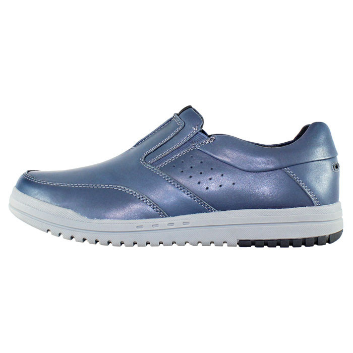 Pantofi casual barbati piele naturala - Mels albastru - Marimea 43 | Okazii .ro