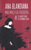 Ana Blandiana - Mai-mult-ca-trecutul. Jurnal, 31 august 1988 - 12 decembrie 1989