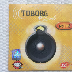 TUBORG MUSIC COLLECTION 6 VOL 2 cd disc compilatie muzica pop rock house kiss fm