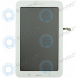 Samsung Galaxy Tab 3 Lite 7.0 VE (SM-T113) Unitate de afișare completă albă GH97-17031A