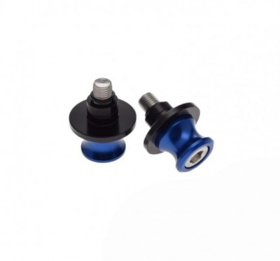 Adaptor pentru bascula moto, stender cu gheare, filet M10x1,25, culoare albastru Cod Produs: MX_NEW AW54964 foto