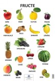 Planșă - Fructe *** - Didactica Publishing House