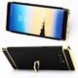 Husa Samsung Galaxy Note 8 Luxury Black Plated 3in1 MyStyle Protectie Anti-zgarieturi Anti-soc