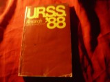 Almanah URSS 1988 , 334 pag , ilustratii